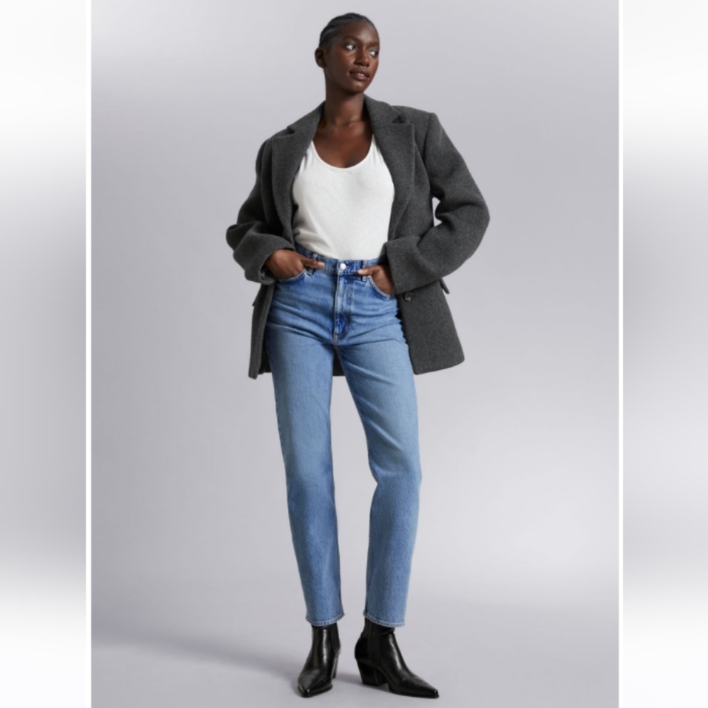 NWT & Other Stories Slim Jeans- 24/30, Deep Blue